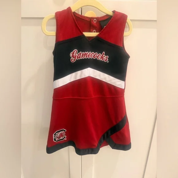 South Carolina Gamecocks Cheerleader Dress! Adorable! EUC! 4T - Picture 4 of 5